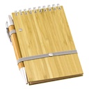 Libreta de bambú 9 × 14 × 1,1 cm 2
