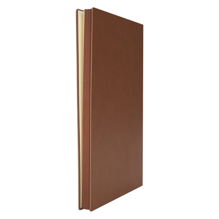 Cuaderno de cuerina encobrizada 14,5 × 21 × 1,3 cm 3