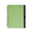Cuaderno de fibra de trigo 13,2 × 16,1 × 1,6 cm 3