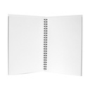 Cuaderno de croquis de papel reciclado 15 × 21 × 1,3 cm 3