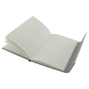 Cuaderno con cierre imantado de cuerina 14,5 × 21,5 × 1,5 cm 3