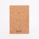 Cuaderno A5 de corcho 14,2 × 20,8 × 1 cm 3