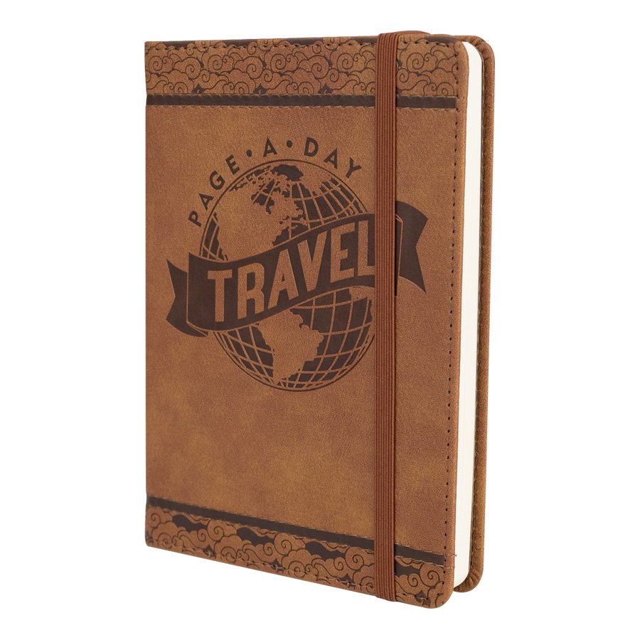 Agenda de viaje de cuerina 12,8 × 17,7 × 2 cm 1