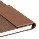 Cuaderno A5 de fibra de café 14,2 × 20,6 × 1,6 cm 2