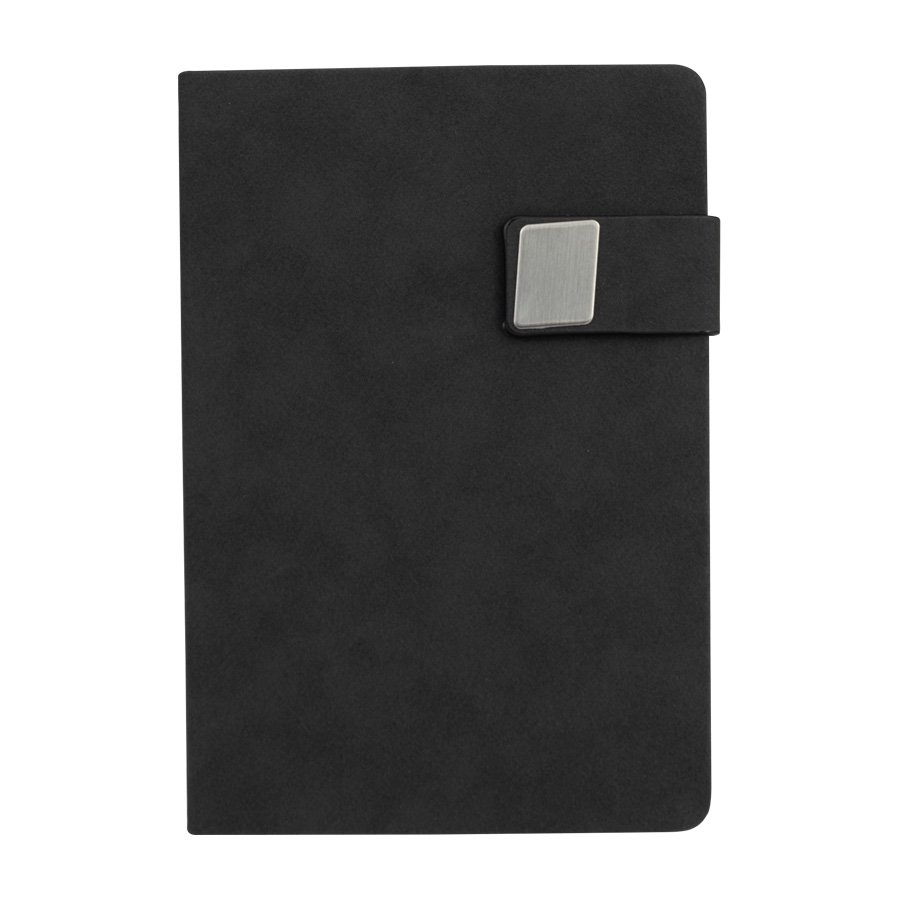 Cuaderno con cierre imantado de cuerina 14,5 × 21 × 1,5 cm 1