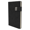 Cuaderno con cierre imantado de cuerina 14,5 × 21 × 1,5 cm 3