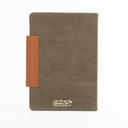 Cuaderno A5 de canvas reciclado 14,6 × 21,2 × 1,2 cm 1
