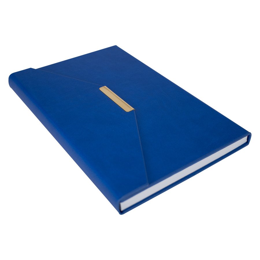 Cuaderno con cierre imantado de cuerina 14,5 × 21 × 2 cm 1