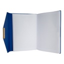 Cuaderno con cierre imantado de cuerina 14,5 × 21 × 2 cm 3