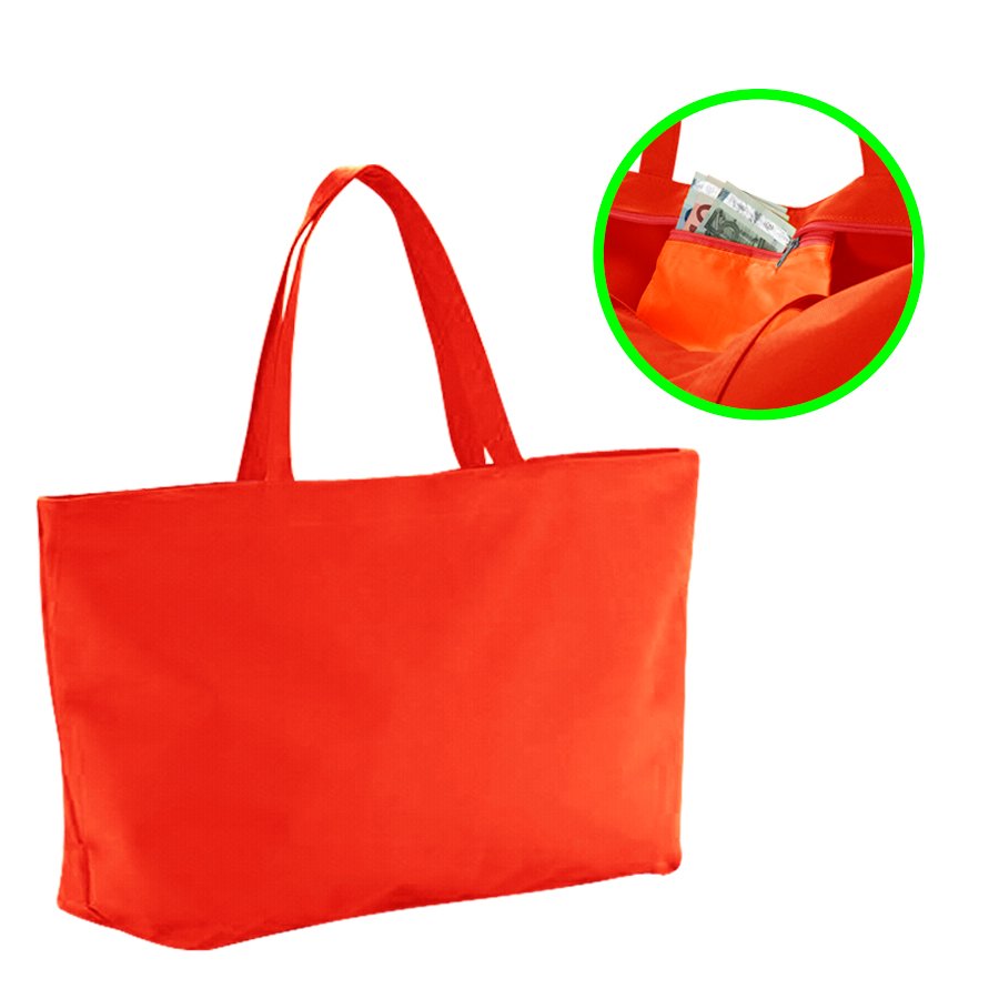 Bolso de playa de TNT 55 × 36 × 16 cm 2