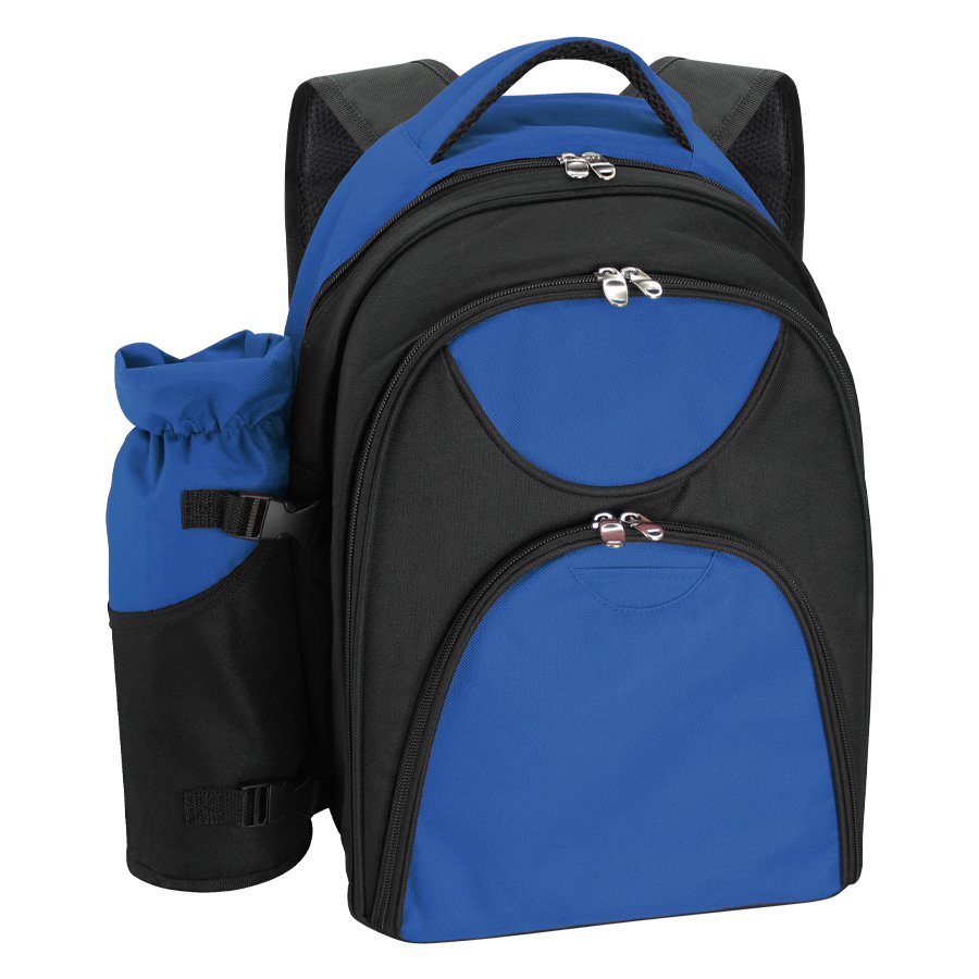 Mochila cooler de picnic para 4 personas 28 × 42 × 23 cm 2