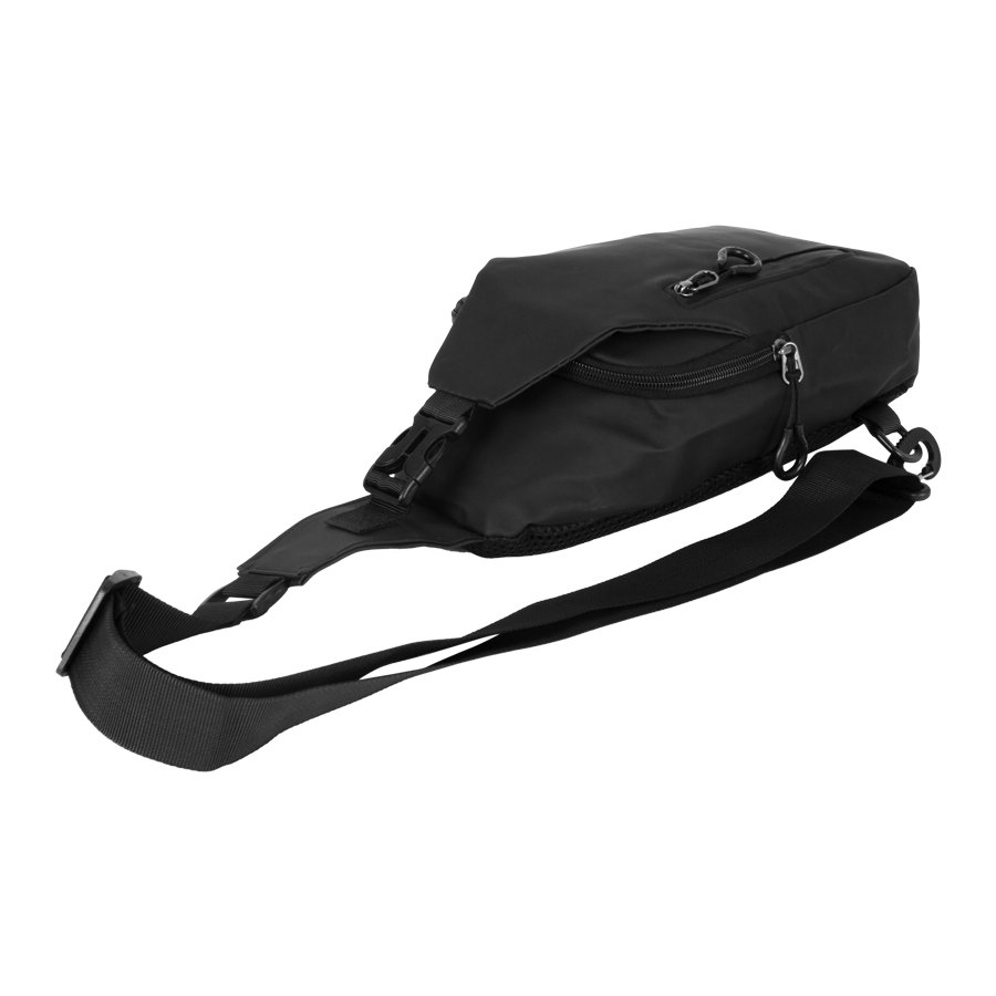 Mochila cruzada impermeable de cuerina 3 L 16 × 30 × 7 cm 1