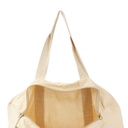 Bolso de canvas de algodón 50 × Ø 25 cm de 8 onzas 2