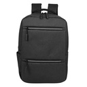 Mochila porta notebook denim y cuerina 14 L 30 × 43 × 11 cm 1