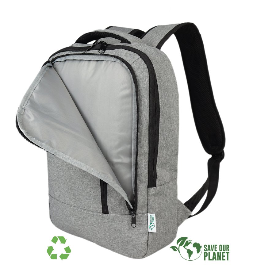 Mochila porta notebook RPET bitono 12,5 L 30 × 41,5 × 10 cm 1