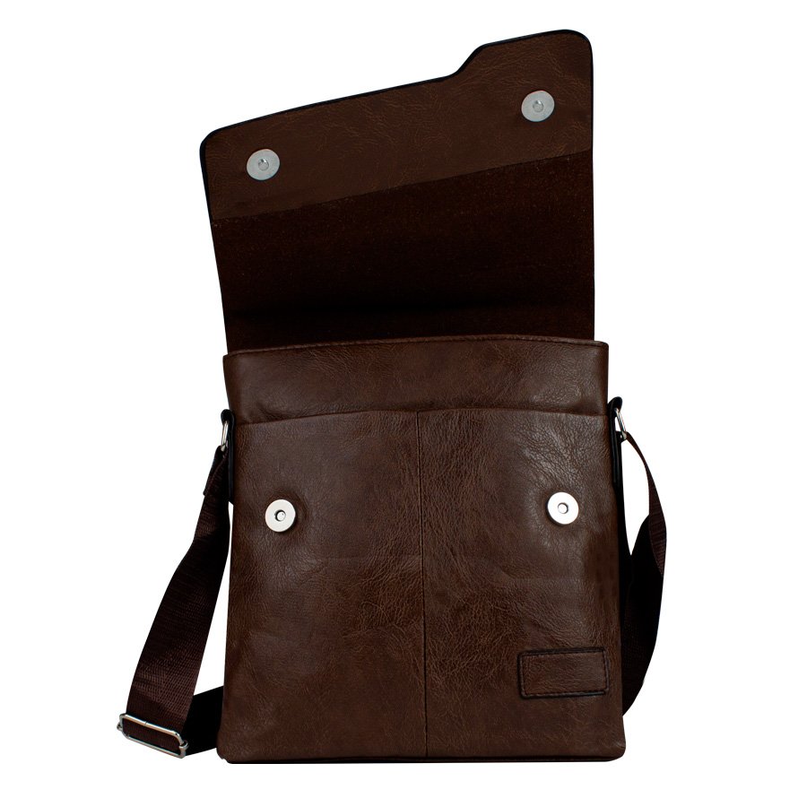 Bolso cartera de cuerina 3 L 22,5 × 27,5 × 5 cm 2