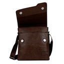 Bolso cartera de cuerina 3 L 22,5 × 27,5 × 5 cm 2