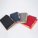 Libreta de cuerina con bolígrafo 8,9 × 13 × 1,4 cm 1