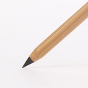 Bolígrafo 2 en 1 de bambú y cartón reciclado 16 × Ø 0,9 cm 3