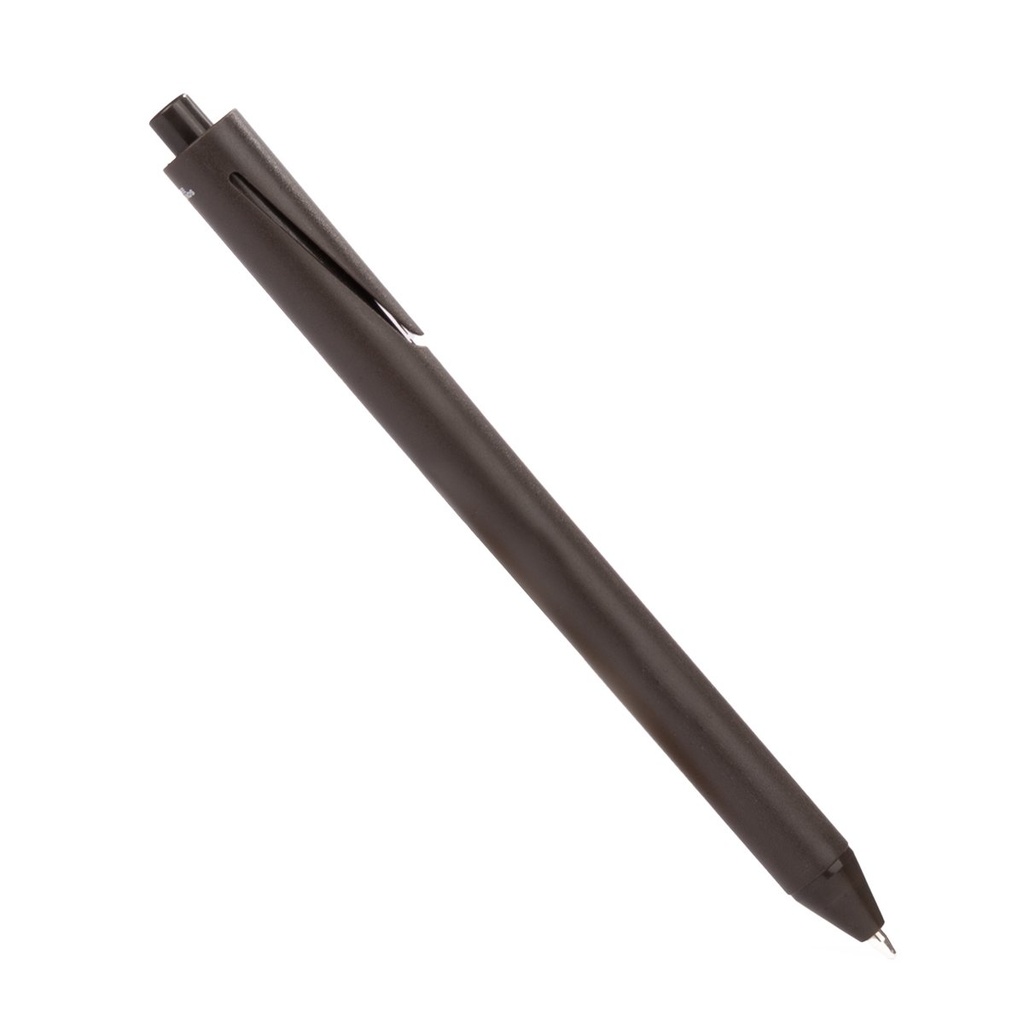 Bolígrafo retráctil de fibra de café 14 × Ø 1,1 cm 2