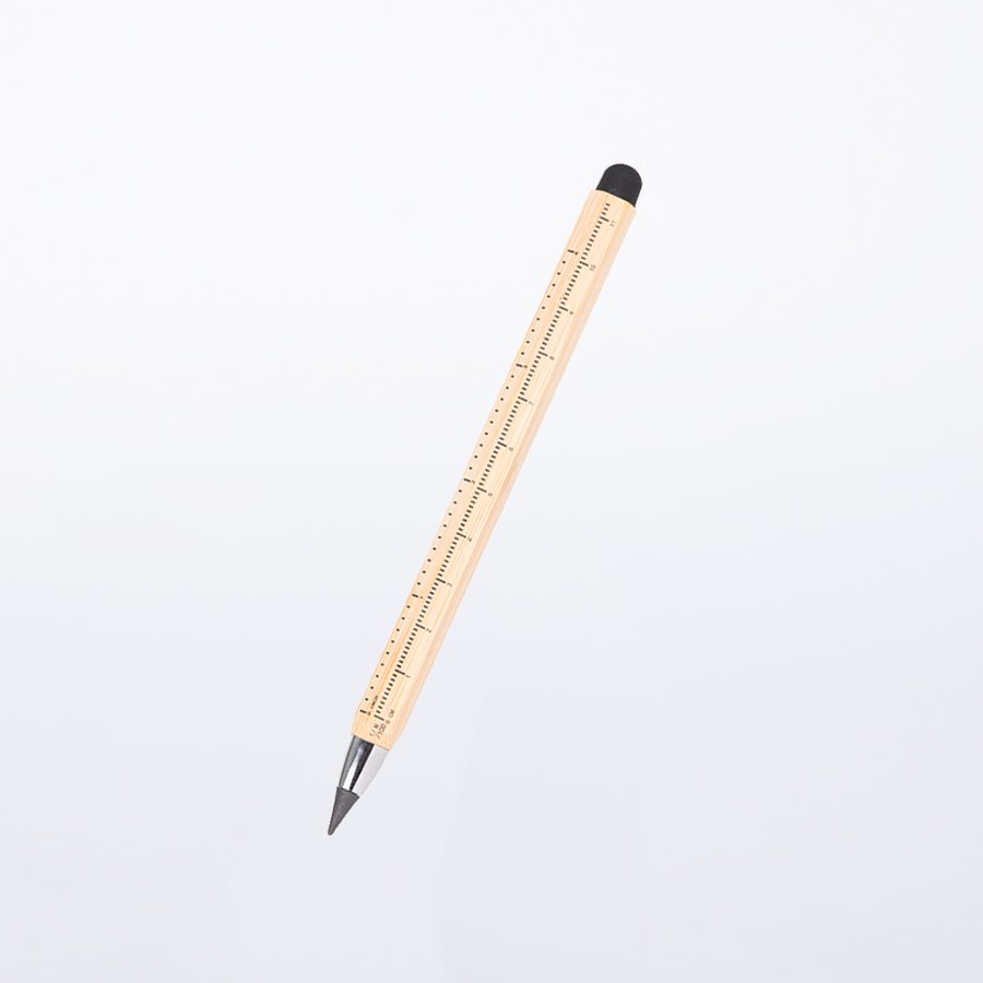 Lápiz de bambú con puntero touch screen 14,8 × Ø 1 cm 2