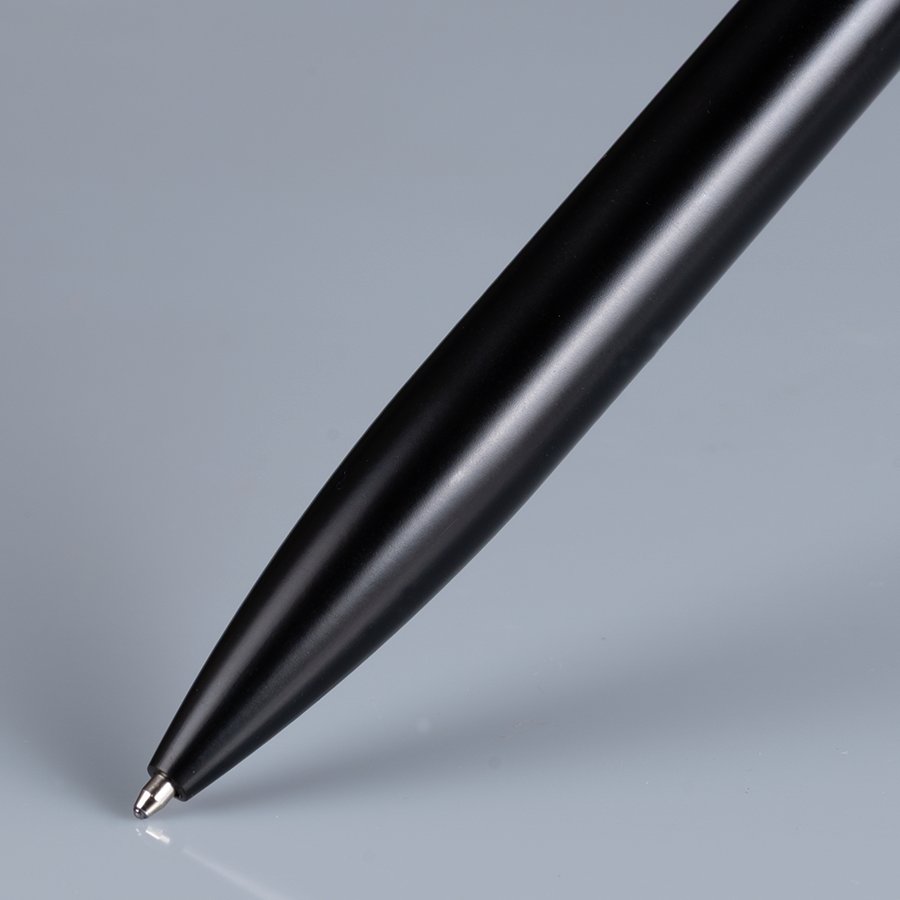 Bolígrafo acero y aluminio con clip encobrizado 14 cm 2