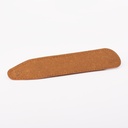 Bolígrafo de acero y cuero reciclado 14,1 × 1,3 cm 2