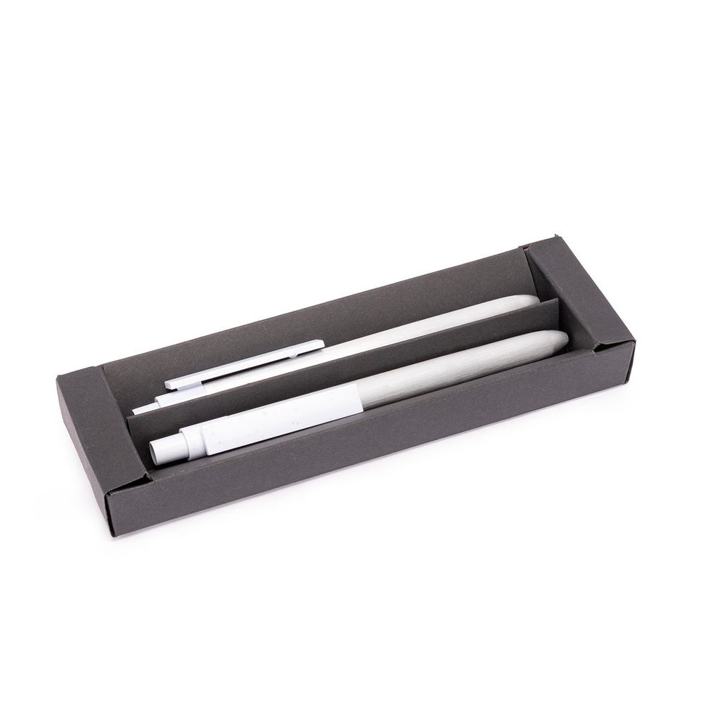 Set de bolígrafo y portaminas de aluminio 5,4 × 17,3 cm 1