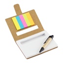 Set de notas ecológico con bolígrafo 7,8 × 10,5 × 1,1 cm 1