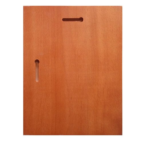 Galvano de madera de raulí de 20 mm 2