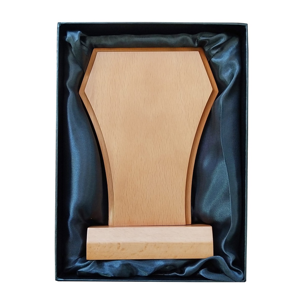 Galvano de madera con caja de regalo 26 × 18 cm 1