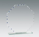 Galvano de cristal octogonal 18,5 × 18 cm 1