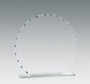 Galvano de cristal circular 17,5 × 18 cm 1