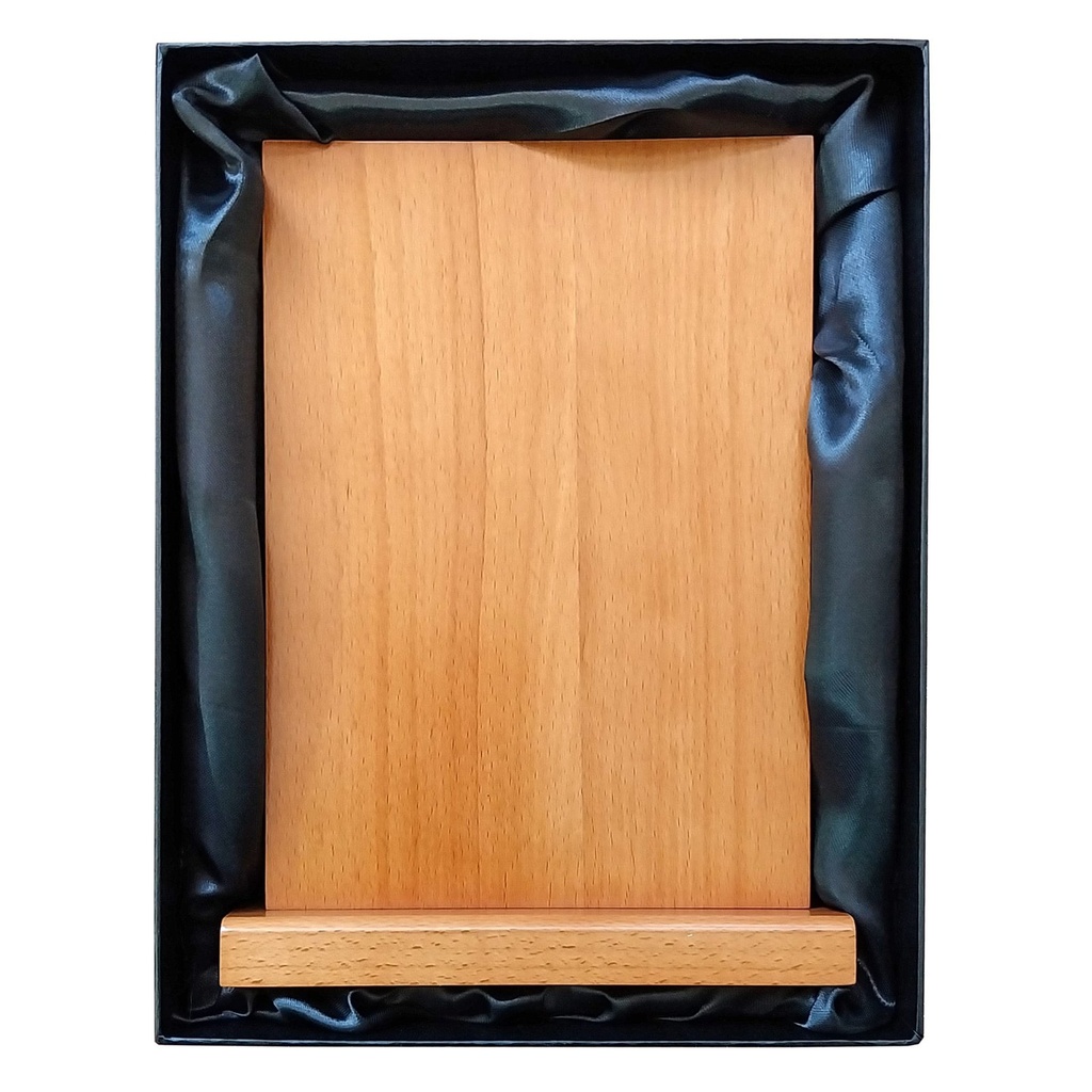 Galvano de madera con caja de regalo 20 × 15 cm 1