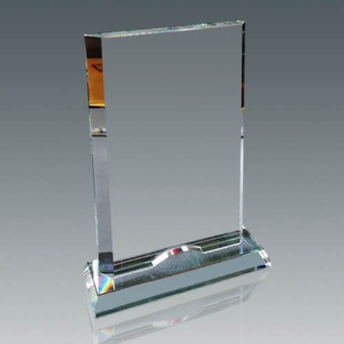 Galvano de cristal rectangular 20 × 13 cm 1