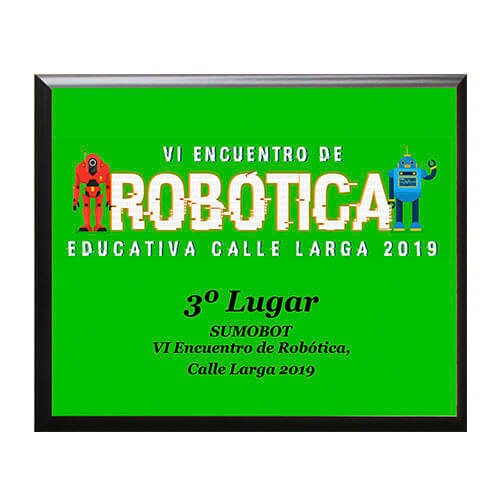 Galvano de madera negra para sublimación 3