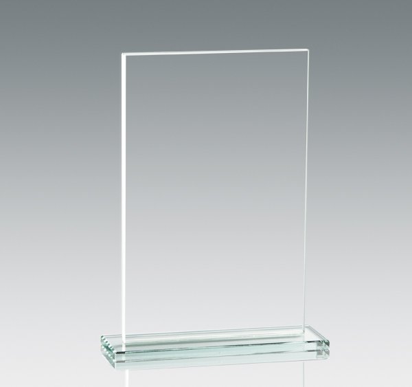 Galvano de cristal rectangular 17,5 × 11 cm 1