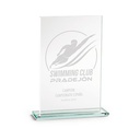 Galvano de cristal rectangular 17,5 × 11 cm 2