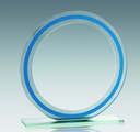 Galvano de cristal circular 21 × 21 cm 1