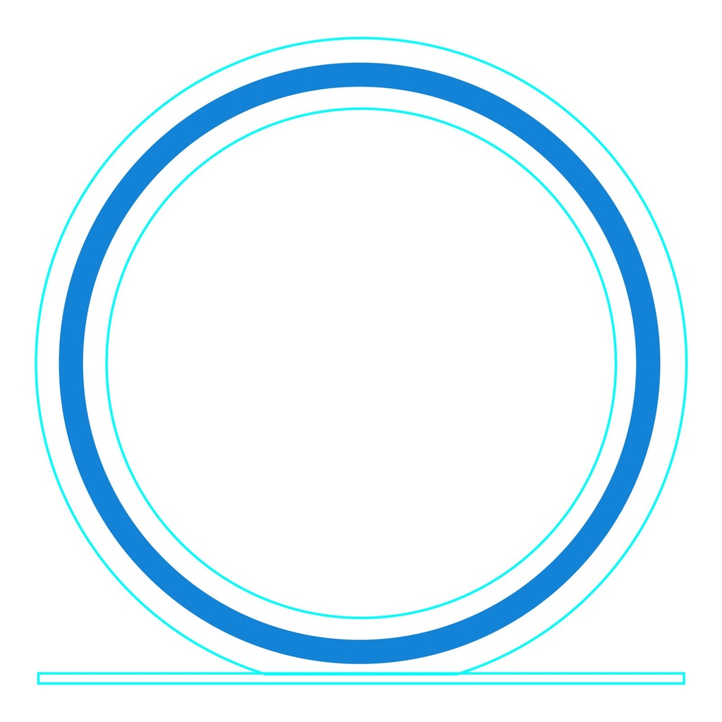 Galvano de cristal circular 21 × 21 cm 3