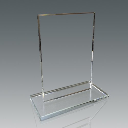 Galvano de cristal rectangular 20,5 × 13,5 cm 2