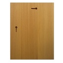Galvano de madera de álamo con enganche 1