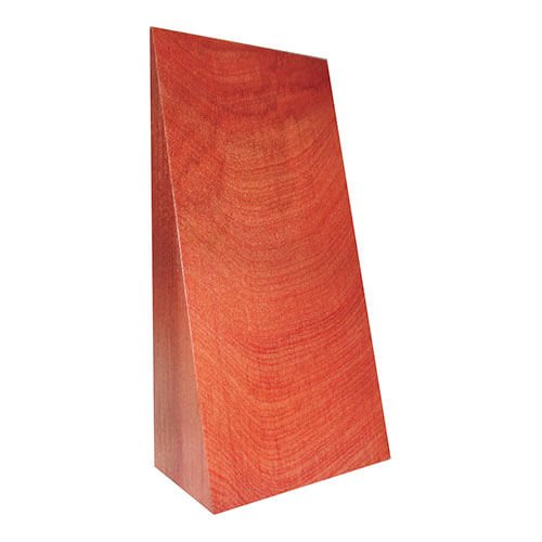 Galvano de madera de raulí en cuña vertical 1