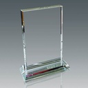 Galvano de cristal rectangular 20 × 11,5 cm 1