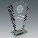 Galvano de cristal 24,5 × 20 cm 3