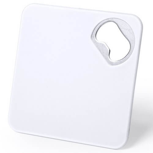 Posavasos de plástico con destapador 8,2 cm 3