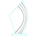 Galvano de cristal 23 × 13 cm 3