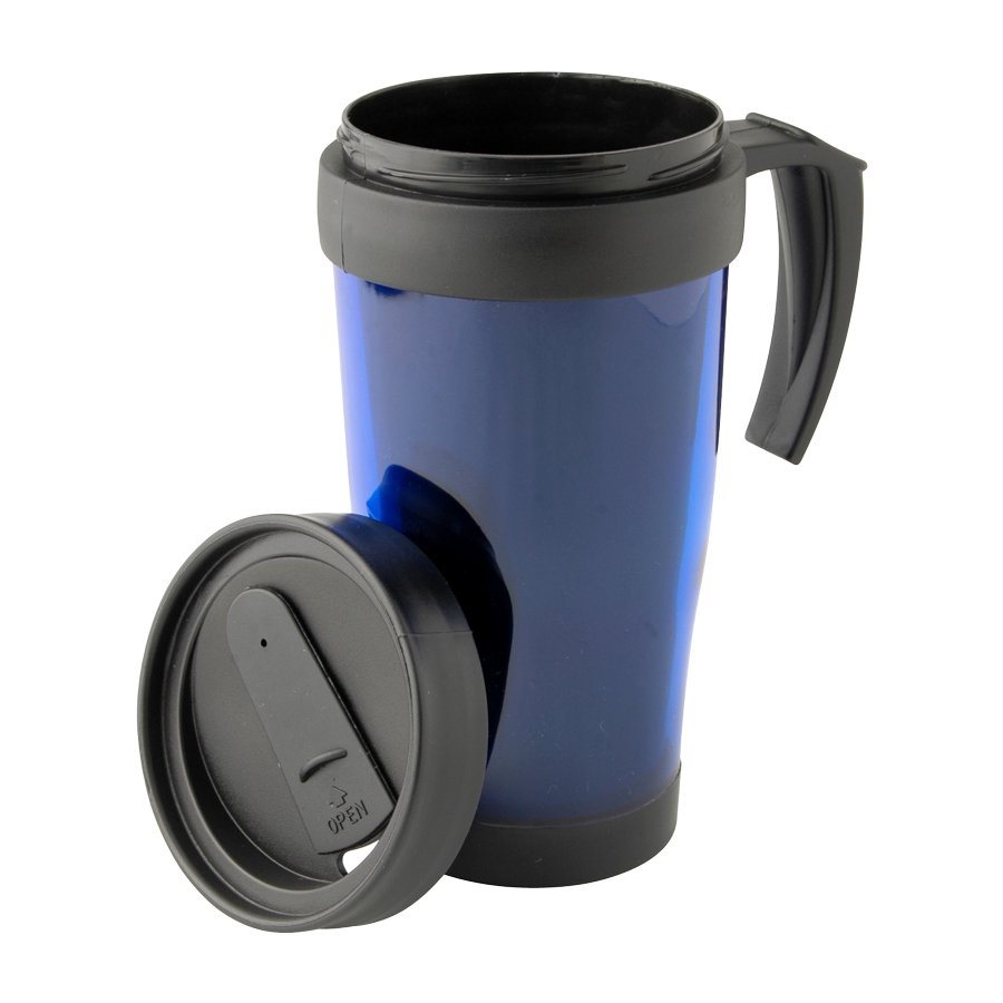Mug térmico plástico 400 ml Ø 8 × 17,5 cm 3