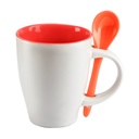 Tazón de cerámica con cuchara 300 ml Ø 8,5 × 10,3 cm 3