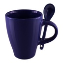 Tazón de cerámica con cuchara 320 ml Ø 8,3 × 10,3 cm 2